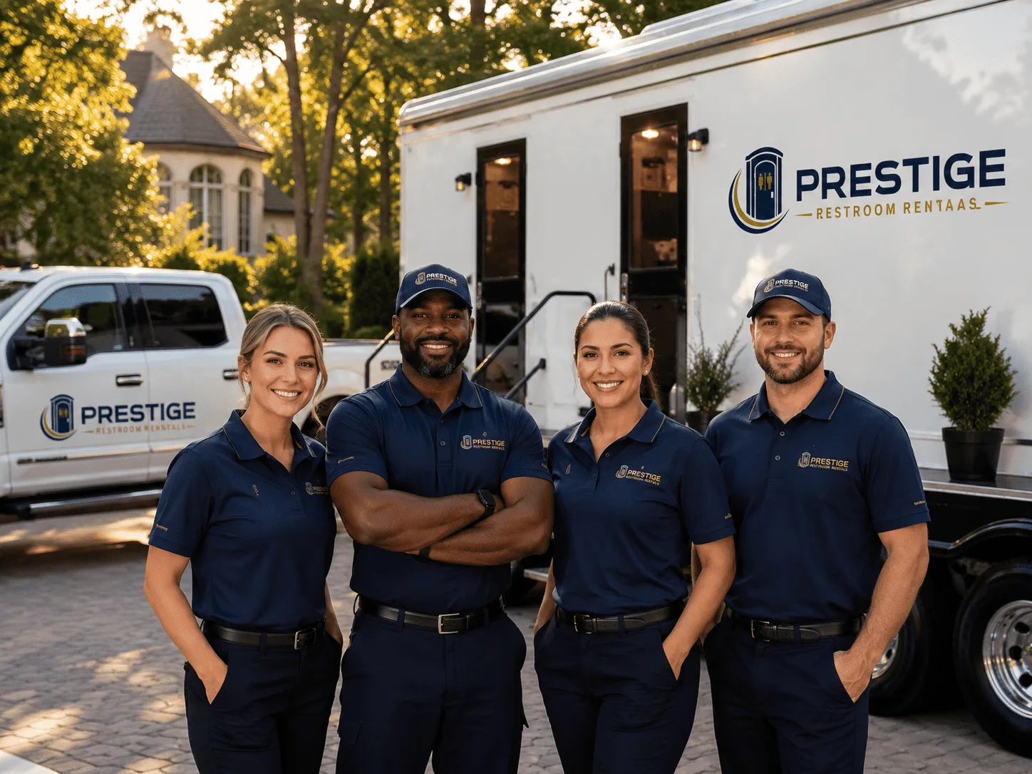 Trusted Luxury Portable Restrooms company in Millfield, OH