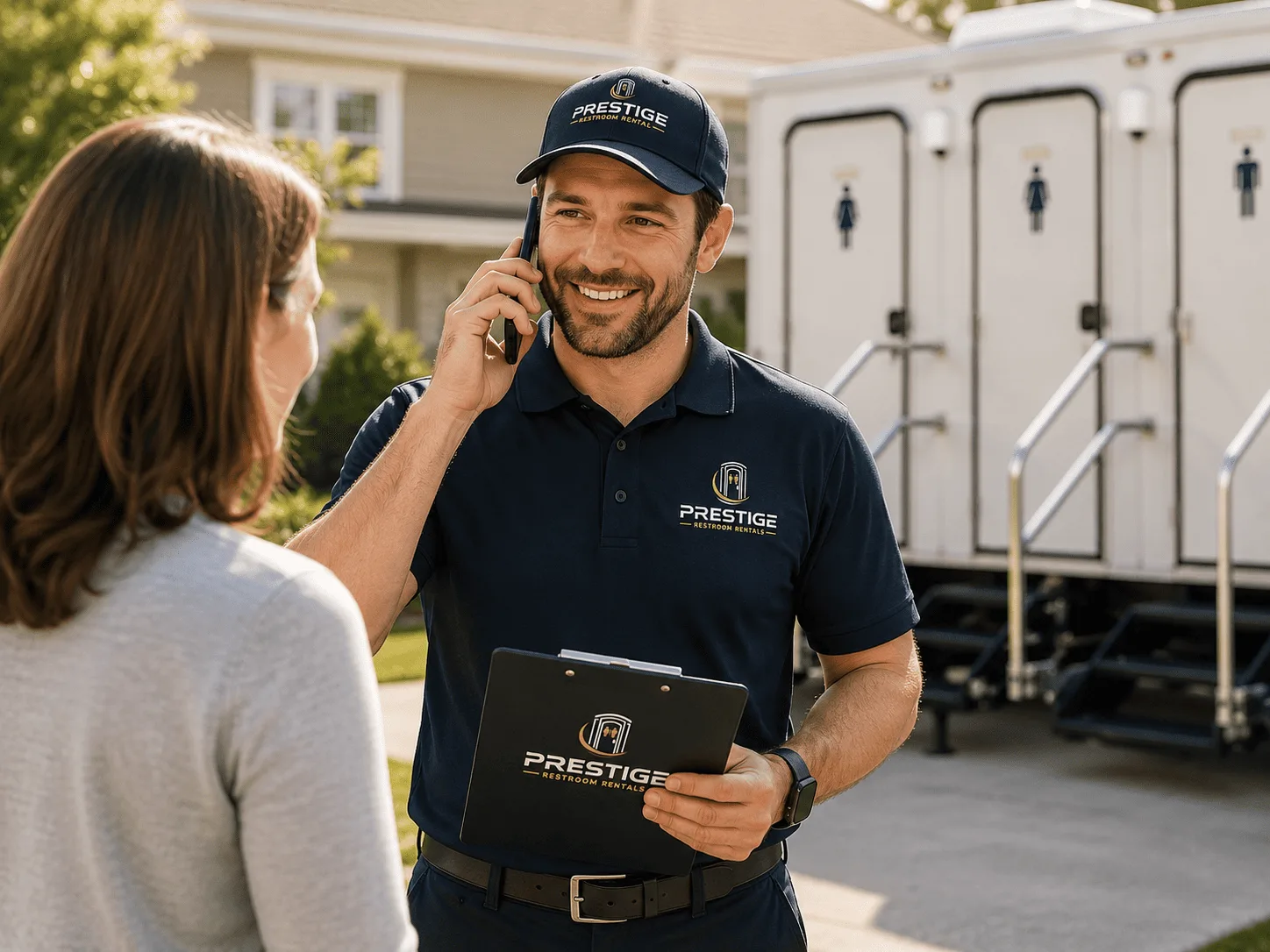 Luxury Portable Restrooms FAQs in Millfield, OH